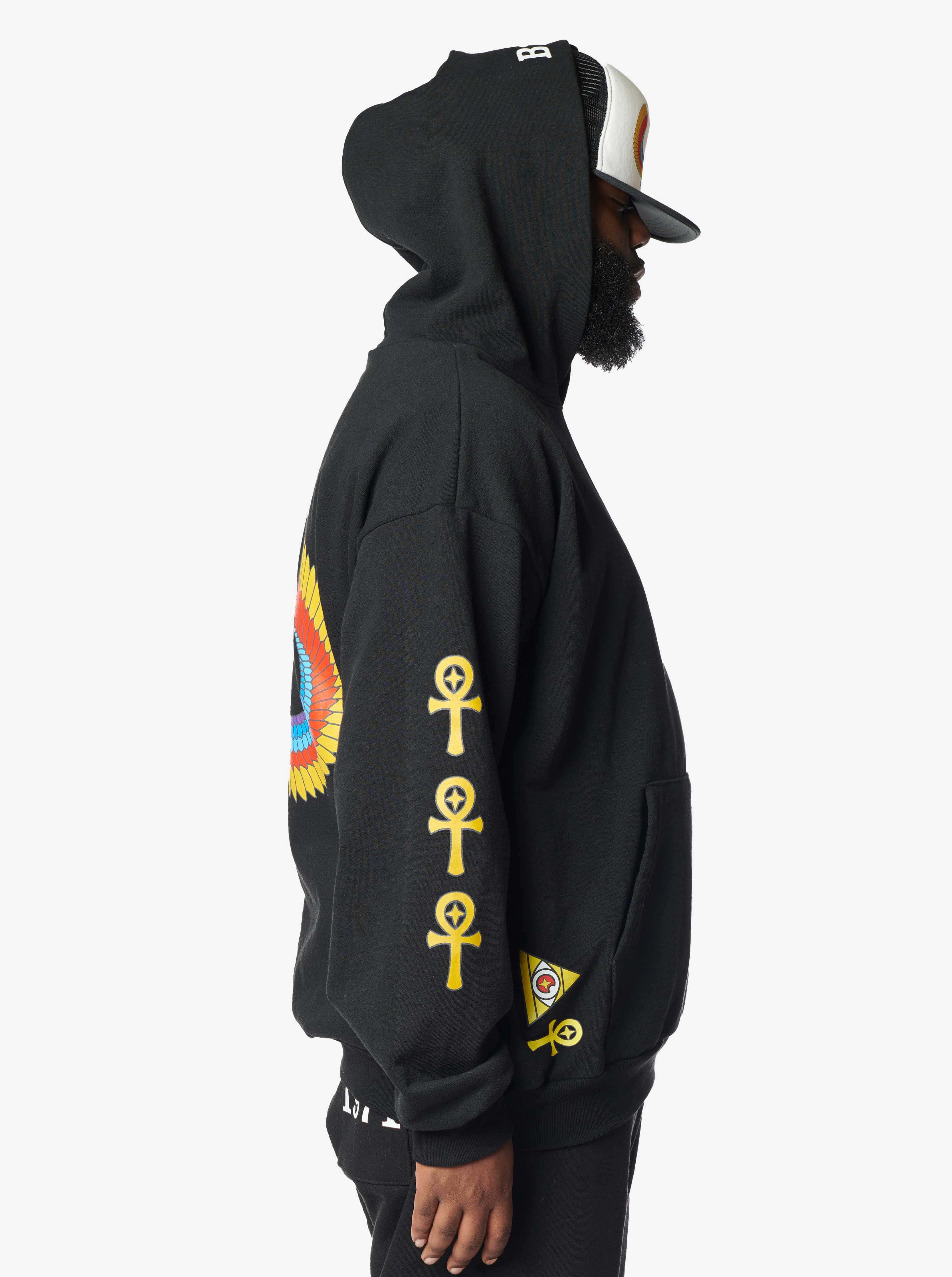 BADU x SUPA Hoodie - Black - Image 5