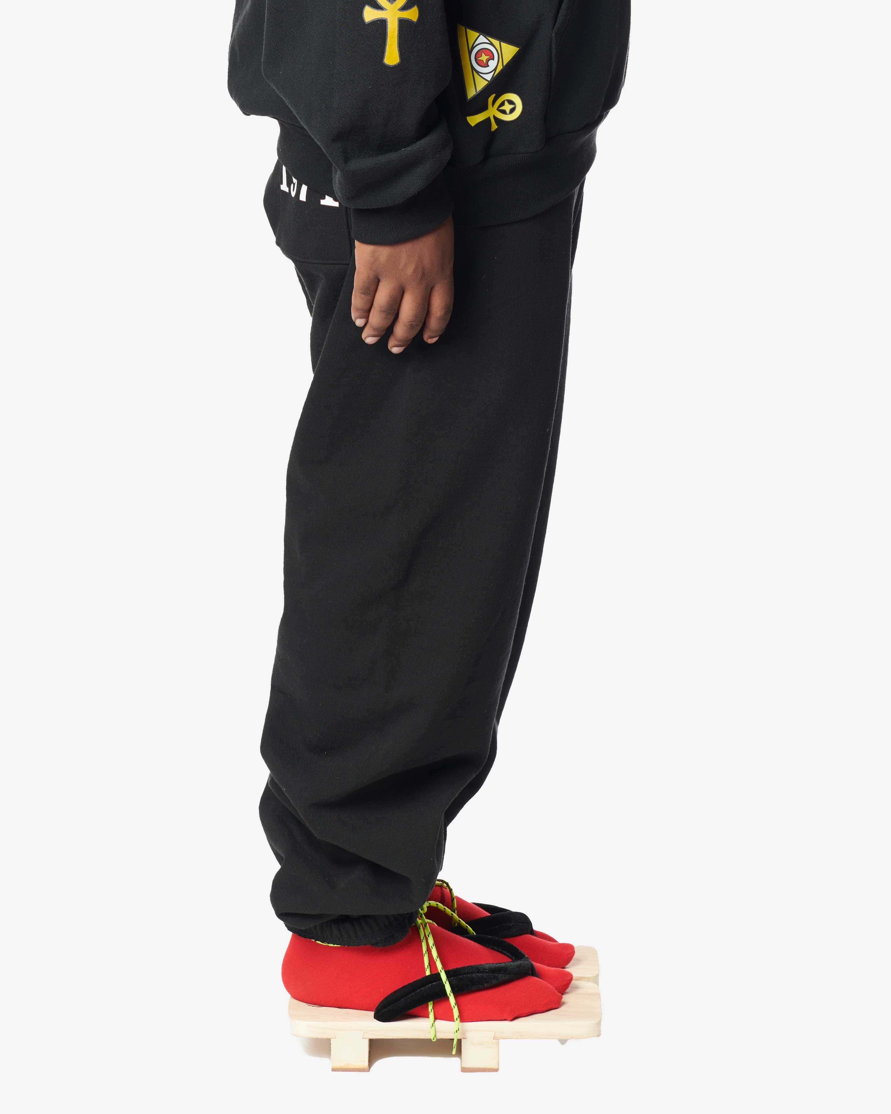 BADU x SUPA Joggers - Black - Image 4
