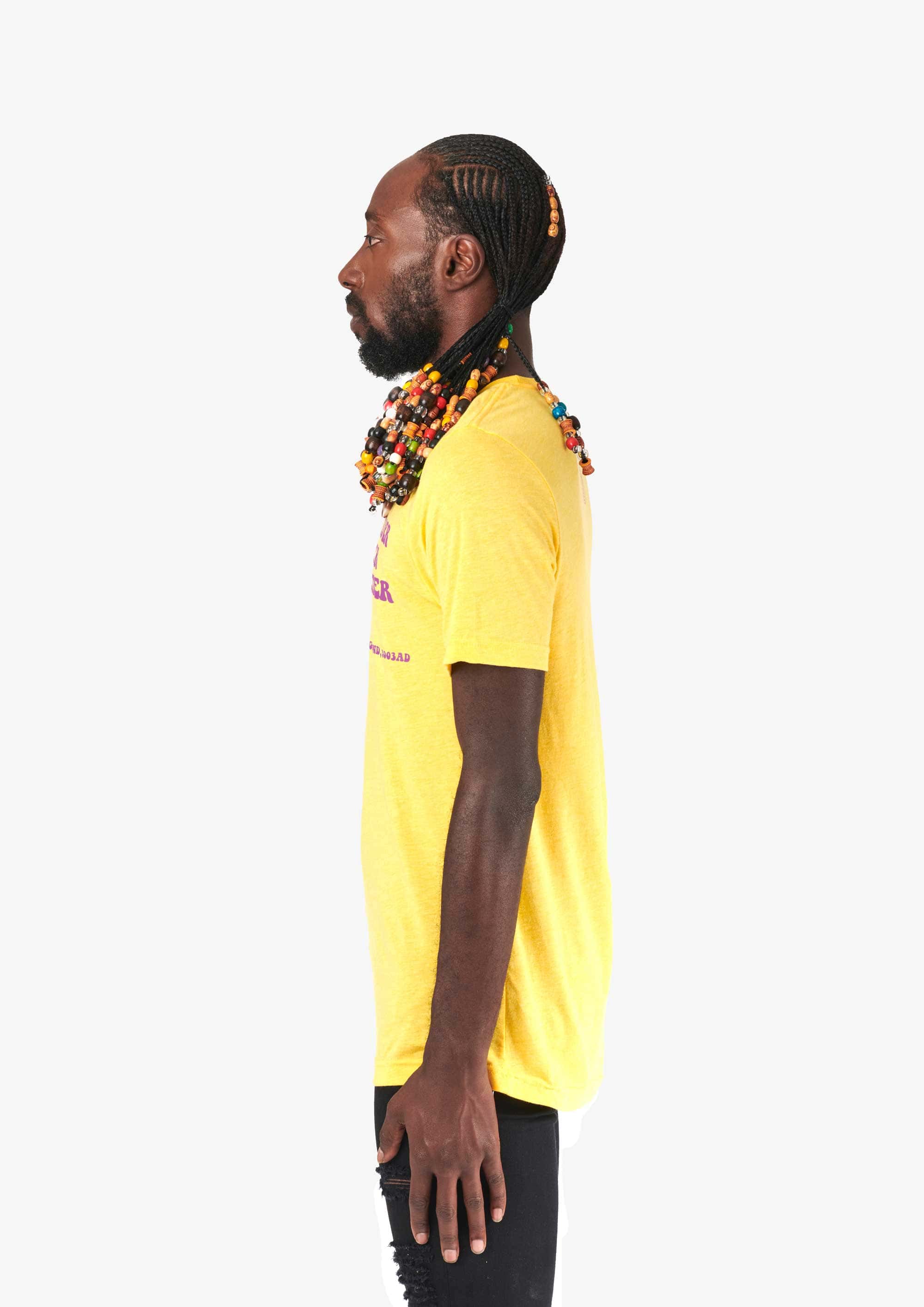 Bump It (Worldwide Underground) Lyric Tee - Yellow - Image 4