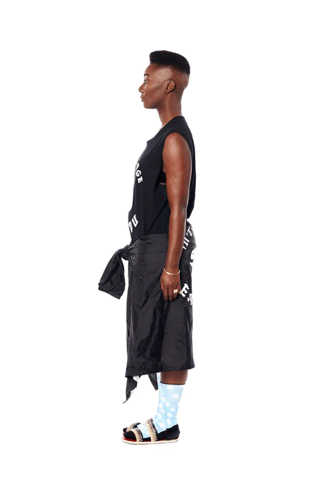Don't Change Squirrel Muscle Tank - Black - Image 3