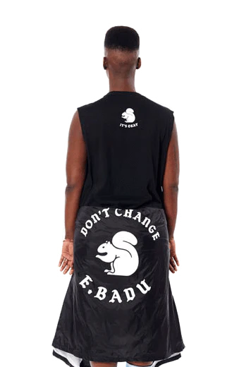 Don't Change Squirrel Muscle Tank - Black - Image 5
