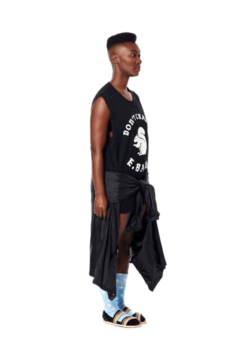 Don't Change Squirrel Muscle Tank - Black - Image 8